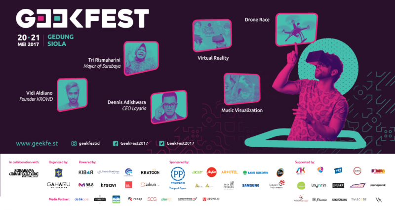 Geekfest 2017: Momentum Kebangkitan Industri Kreatif Lokal Berbasis Teknologi Geekfest 2017: Momentum Kebangkitan Industri Kreatif Lokal Berbasis Teknologi