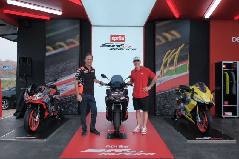 Skutik Aprilia SR-GT Dapatkan Livery Replica dari Tim MotoGP