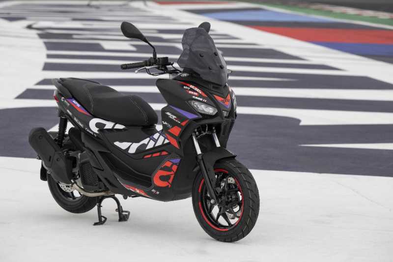 Aprilia Segarkan Livery SR-GT 200 Replica, Lebih Agresif!