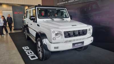 BAIC BJ80 Diperkenalkan di Indonesia, Kok Masih Setir Kiri?