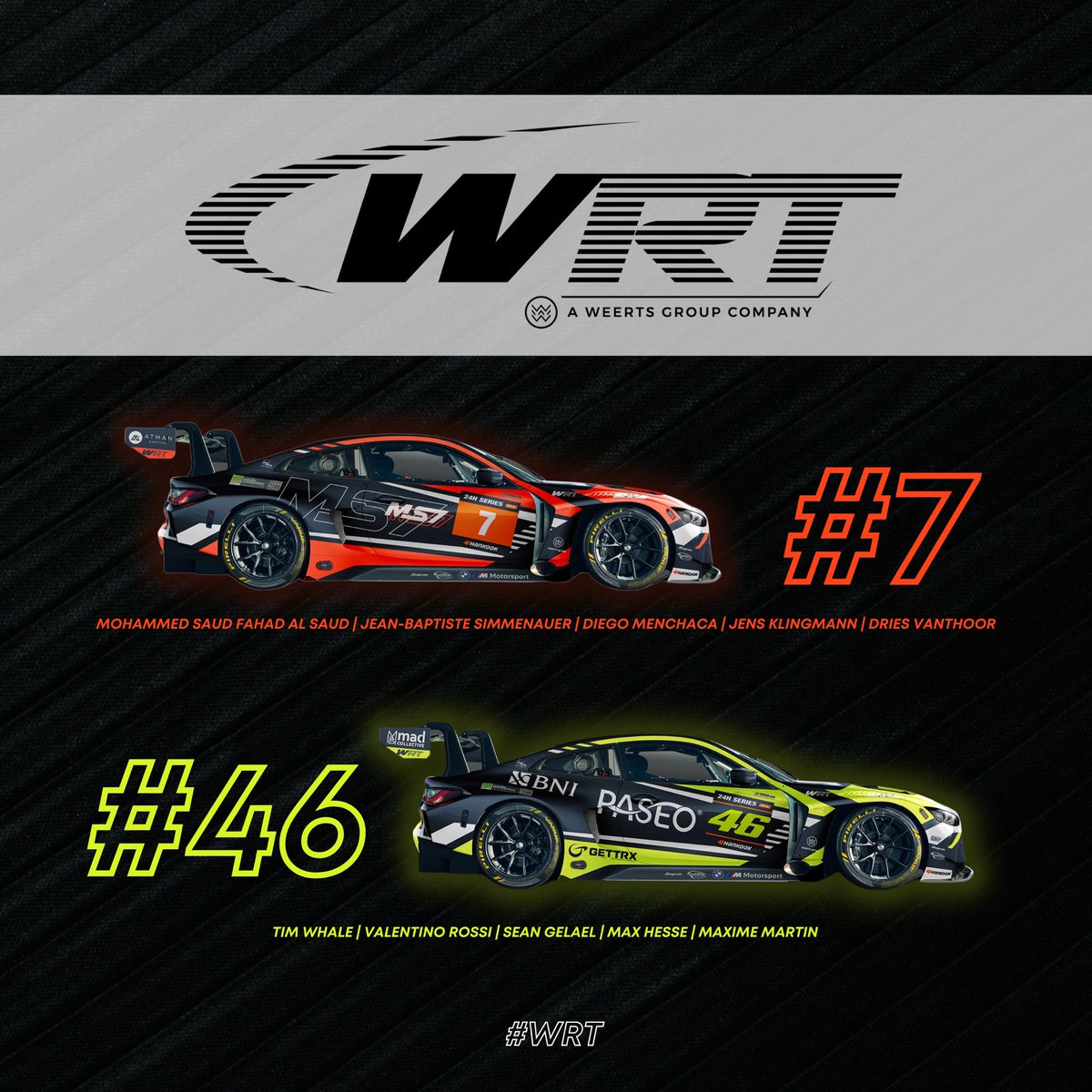 Pakai BMW M4 GT3, Pembalap Indonesia Satu Team dengan Valentino Rossi