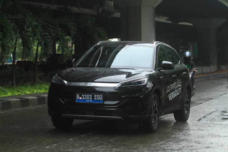 Jalan Jakarta-Bandung, Segini Konsumsi Listrik BYD Atto 3 Jalan Jakarta-Bandung, Segini Konsumsi Listrik BYD Atto 3