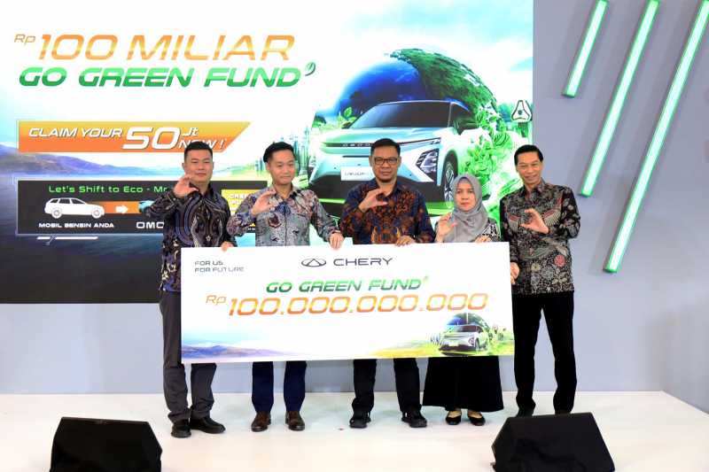 Perkuat ESG, Chery Donasikan Rp 100 Miliar untuk Mobil Listrik Perkuat ESG, Chery Donasikan Rp 100 Miliar untuk Mobil Listrik