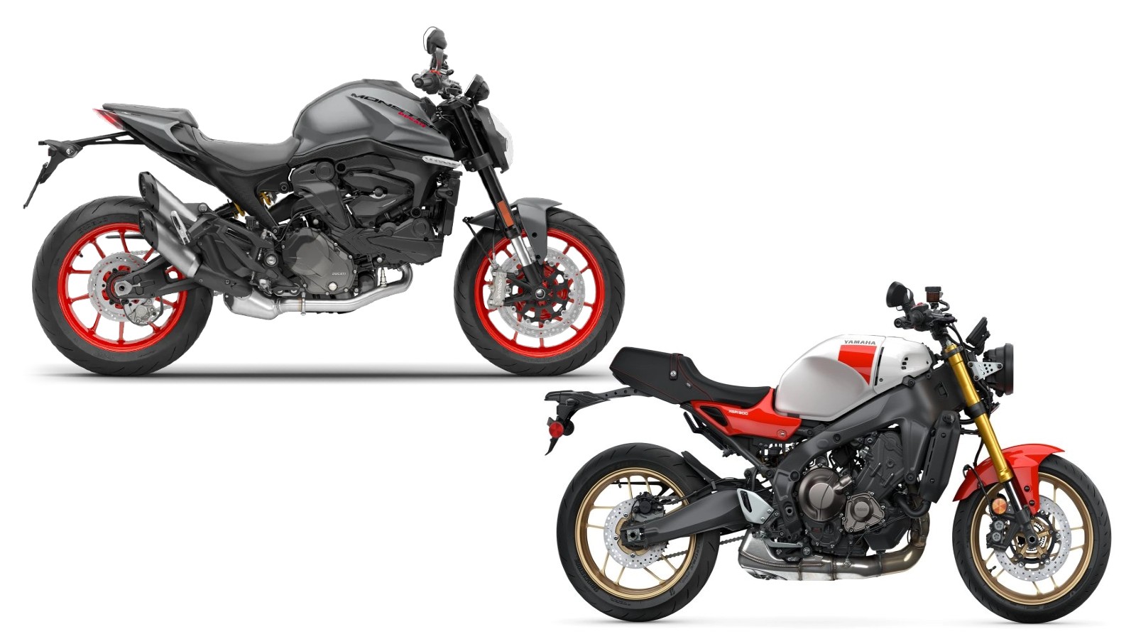 Komparasi Ducati Monster 937 vs Yamaha XSR900, Kencang Mana?