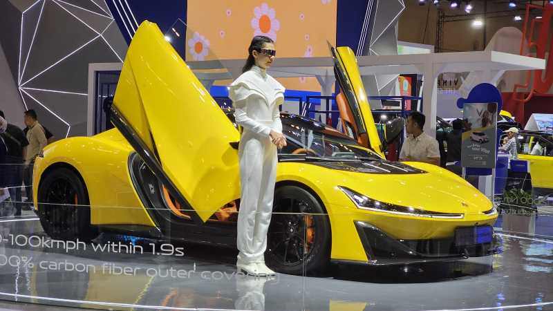 Jadi Mobil Terngebut di GIIAS, Supercar Aion Hyper SSR Kapan Dijual?