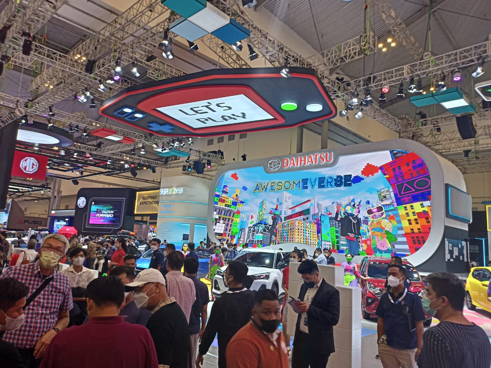 GIIAS 2022: Booth Daihatsu Usung Konsep Metaverse