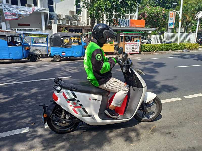 Motor listrik Gogoro Tunggangan Gojek Siap Mengaspal di India