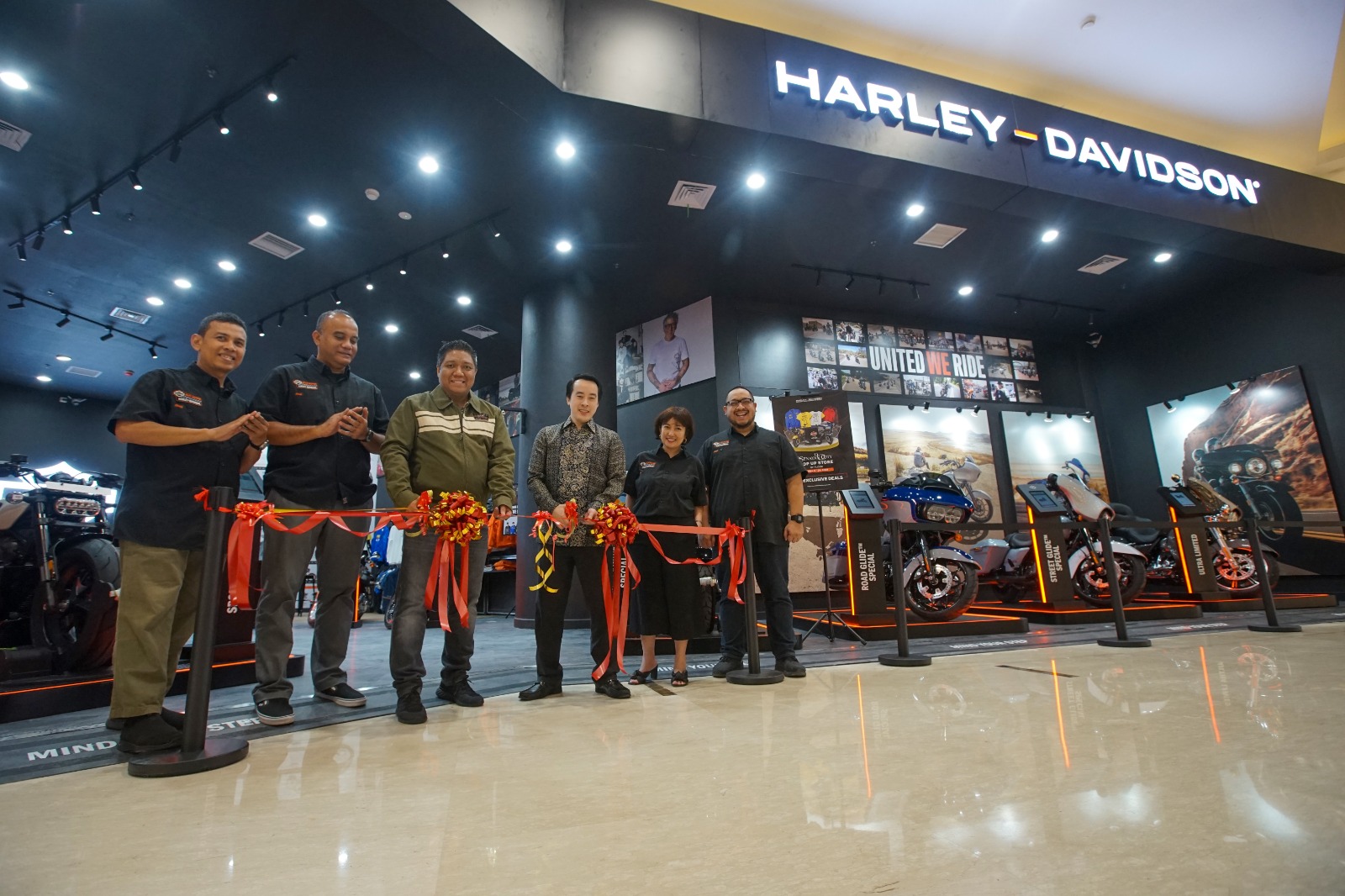 Harley-Davidson Pajang 10 Motor di Pop-up Store Senayan City Mall