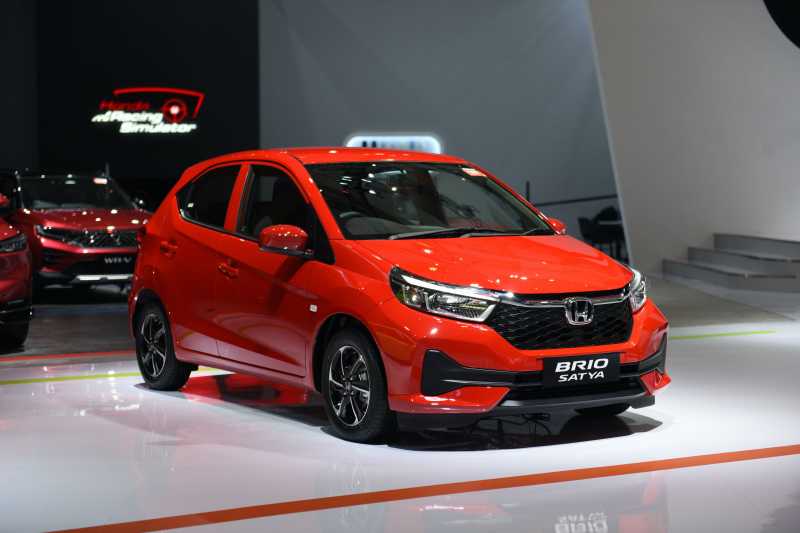 IIMS 2024: Honda Upgrade Head Unit Brio Satya jadi Layar Sentuh IIMS 2024: Honda Upgrade Head Unit Brio Satya jadi Layar Sentuh