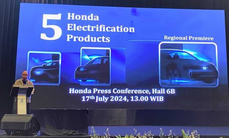 Honda Siap Pajang 5 Mobil Elektrifikasi di GIIAS 2024 Honda Siap Pajang 5 Mobil Elektrifikasi di GIIAS 2024