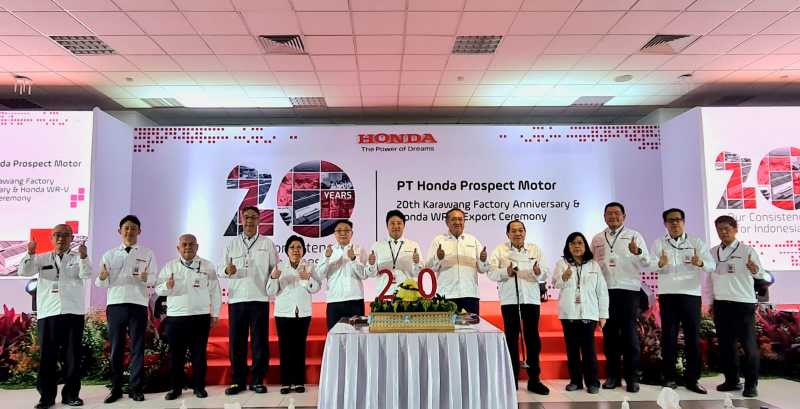 20 Tahun di Indonesia, Pabrik Honda Sudah Produksi Hampir 2 Juta Unit Mobil 20 Tahun di Indonesia, Pabrik Honda Sudah Produksi Hampir 2 Juta Unit Mobil