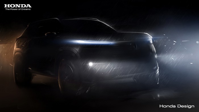 Penampakan Teaser SUV Baru Honda, Siap Diluncurkan?