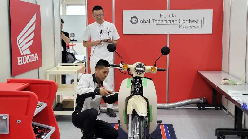 Teknisi Motor Honda dari Magelang Sabet Gelar Terbaik Dunia