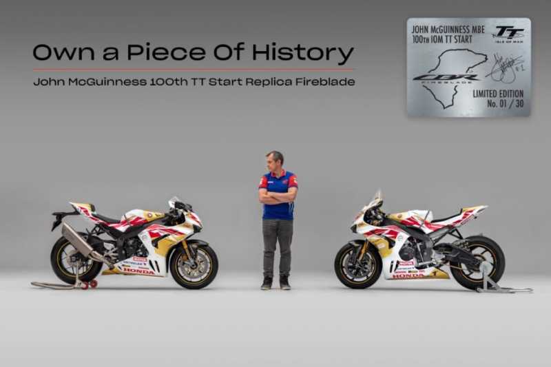 Honda CBR1000RR-R SP Fireblade Edisi John McGuiness Dijual Cuma 30 Unit