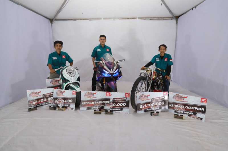3 Motor Terbaik di Honda Modif Contest 2023 3 Motor Terbaik di Honda Modif Contest 2023