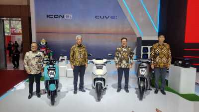 Honda Tampilkan ICON e: dan CUV e: Pertama Kali ke Publik di IMOS 2024