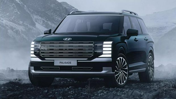 Hyundai Perkenalkan Palisade Terbaru, Semua Akan Hybrid pada Waktunya