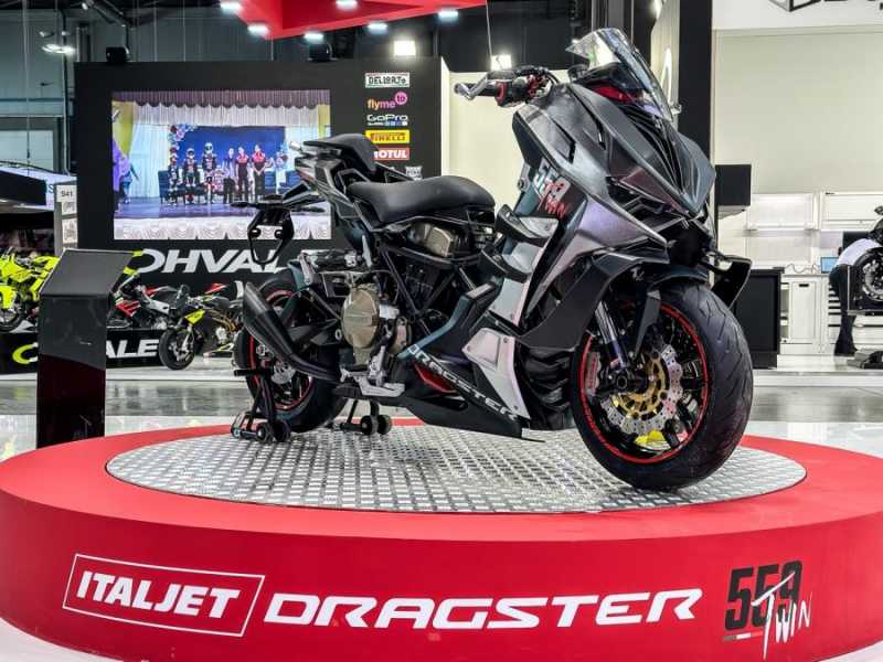 Tampil Sangar, Italjet New Dragster 559 Twin Muncul di EICMA 2023