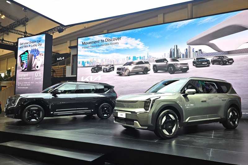 Kia EV9 Earth Dijual di GIIAS 2024, Pakai Material Daur Ulang Kia EV9 Earth Dijual di GIIAS 2024, Pakai Material Daur Ulang