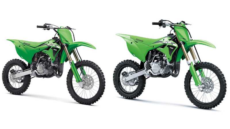 Spesifikasi Kawasaki KX85 dan KX112: Mesin 2-Tak Berteknologi KIPS