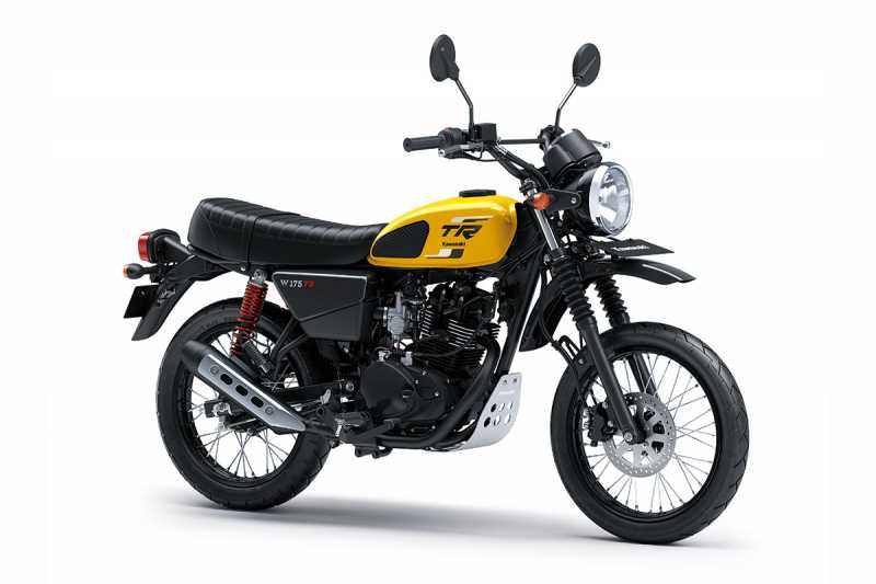 Kawasaki W175TR Punya Warna Baru yang Makin Nyentrik Kawasaki W175TR Punya Warna Baru yang Makin Nyentrik