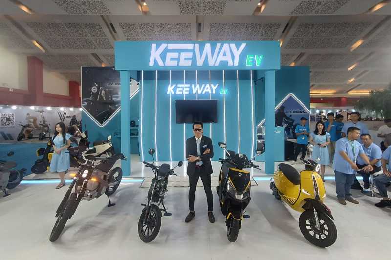 Keeway Boyong 4 Motor Listrik Baru di PEVS 2024 Keeway Boyong 4 Motor Listrik Baru di PEVS 2024
