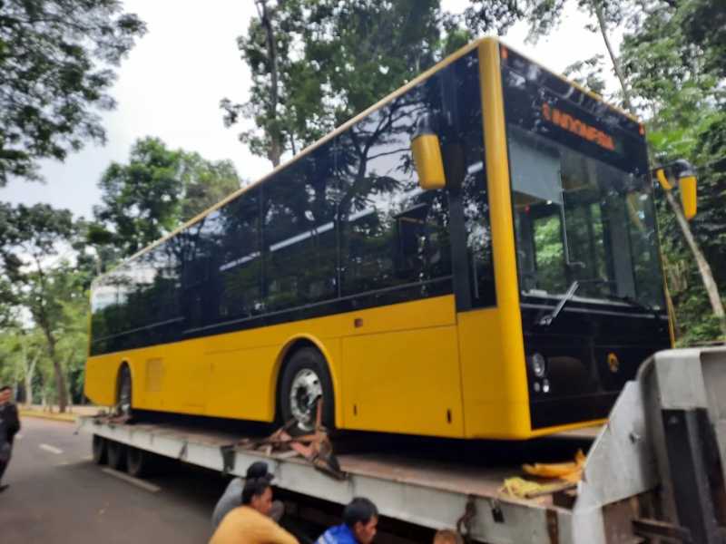 Spesifikasi 'Bus Kuning' Listrik Buatan UI untuk KTT G20 Spesifikasi 'Bus Kuning' Listrik Buatan UI untuk KTT G20
