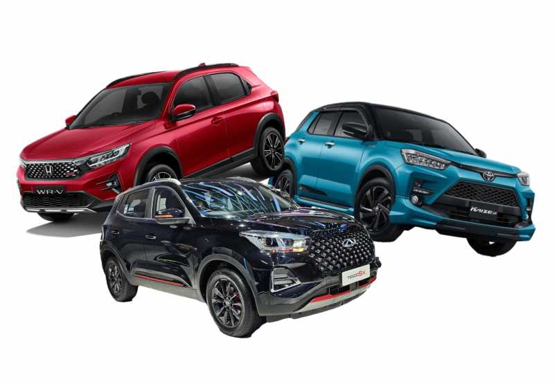 Perang SUV Murah di Bawah Rp300 Jutaan: Tiggo 5X vs Raize vs WR-V Perang SUV Murah di Bawah Rp300 Jutaan: Tiggo 5X vs Raize vs WR-V