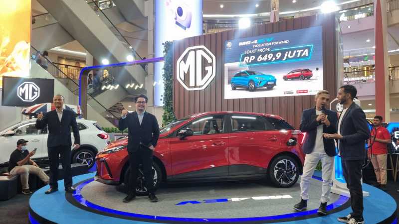 Harga Mobil Listrik MG4 EV Diumumkan, Mulai Rp640 Jutaan!