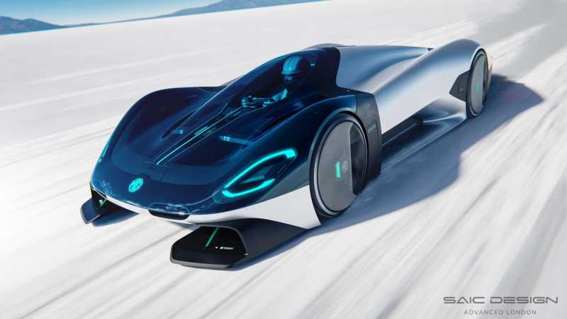 Hypercar Listrik MG Siap Menantang Rekor Kecepatan Darat Hypercar Listrik MG Siap Menantang Rekor Kecepatan Darat