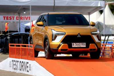 Menjajal Lintasan Test Drive IIMS 2024 Pakai Mitsubishi XFORCE