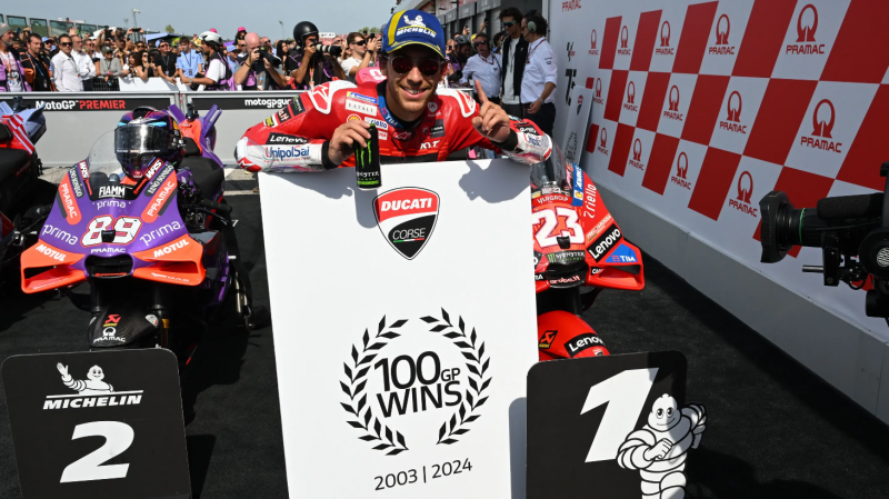 Ducati Jadi Juara Konstruktor MotoGP 5 Tahun Berturut-Turut