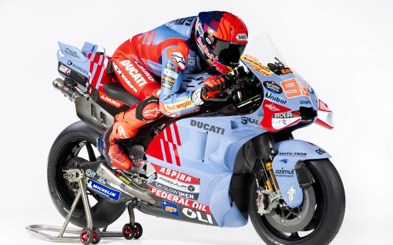 Banjir Sponsor Indonesia di Motor Marc Marquez Bersama Gresini Ducati