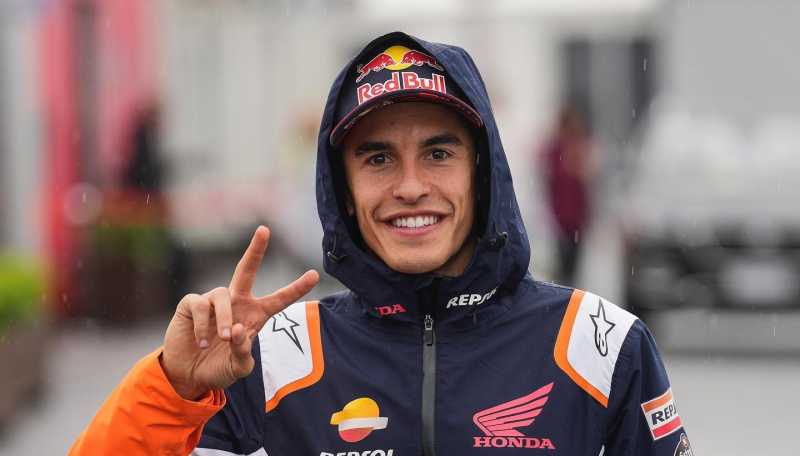 Marc Marquez Tanggapi Sirip Dinosaurus di Honda RC213V