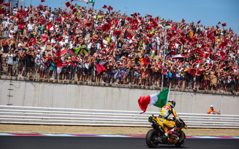 Usai Jatuh, Bagnaia Sulit Sabet Juara di Misano