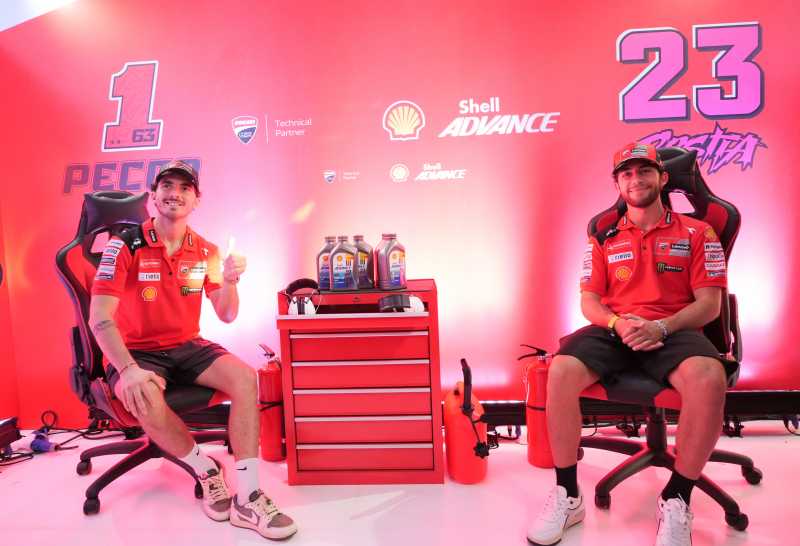 Shell Advance Kembali Dukung Ducati Corse Balapan di MotoGP Mandalika Shell Advance Kembali Dukung Ducati Corse Balapan di MotoGP Mandalika