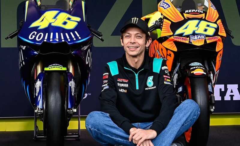  Kisah Valentino Rossi Nyaris Jadi Pembalap Suzuki