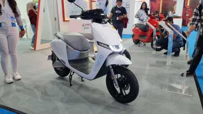 Kymco IONEX i-ONE Plus yang Mejeng di PEVS 2023 Punya Jarak Tempuh 90 KM!