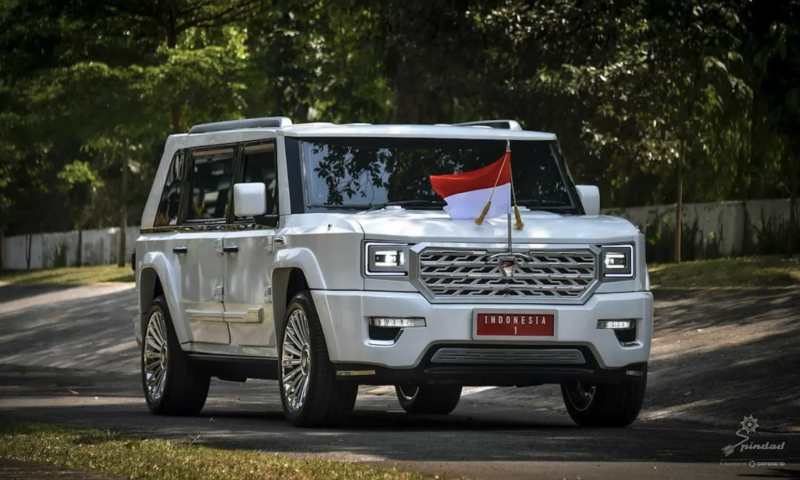 Kebal Peluru, Ini Spek Pindad MV3 Garuda Limousine Racikan Prabowo