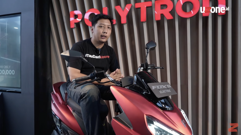 VIDEO: Polytron Fox-S dari Dekat, Motor Listrik di Bawah Rp10 Juta!