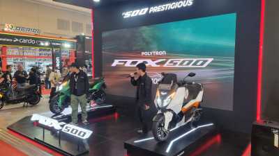 Polytron Hadirkan Unit Tes Ride Fox 500 dan Promo Menarik di IMOS 2024