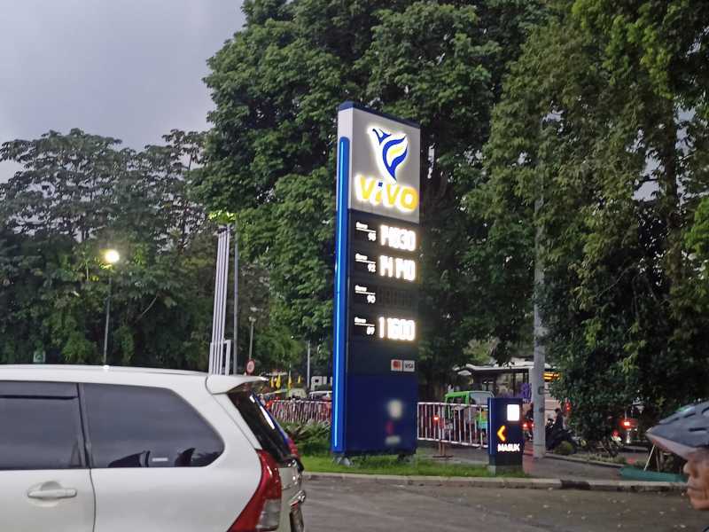 Vivo Jual Bensin RON 90 Rp12.600 per Liter, RON 89 Akan Dihapus