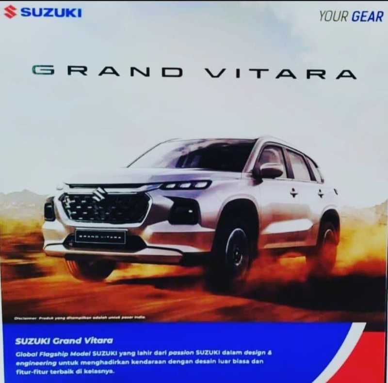 Penampakan Suzuki Grand Vitara yang Bocor dari Brosur! Penampakan Suzuki Grand Vitara yang Bocor dari Brosur!
