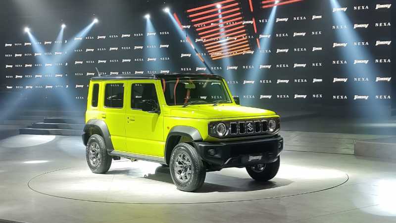 Baru Dirilis, Suzuki Jimny 5 Pintu Langsung Banjir Pesanan