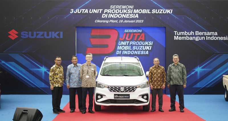 50 Tahun di Indonesia, Suzuki Sudah Produksi 3 Juta Unit Mobil 50 Tahun di Indonesia, Suzuki Sudah Produksi 3 Juta Unit Mobil