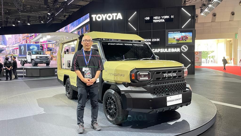 Toyota Rangga Goes International di Event Japan Mobility Show 2023