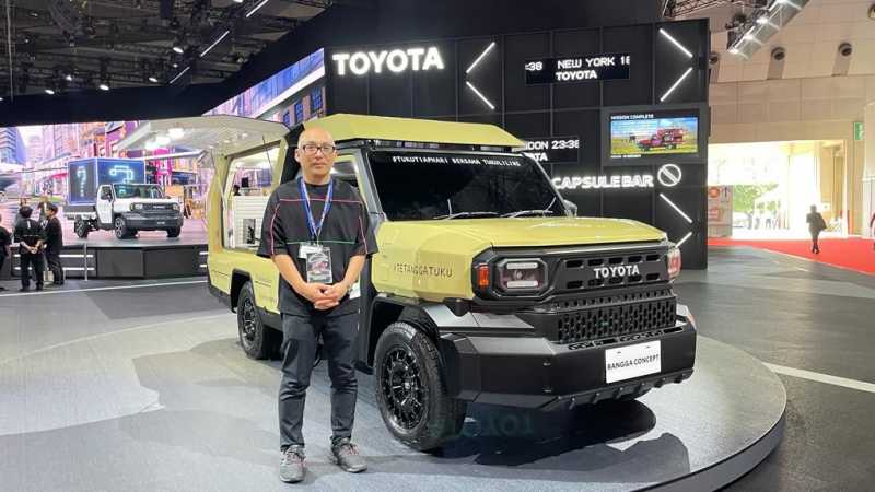 Toyota Rangga Goes International di Event Japan Mobility Show 2023 Toyota Rangga Goes International di Event Japan Mobility Show 2023