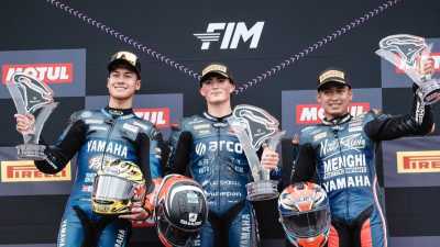 Gokil, Dua Pembalap Indonesia Podium di World Supersport300 Prancis