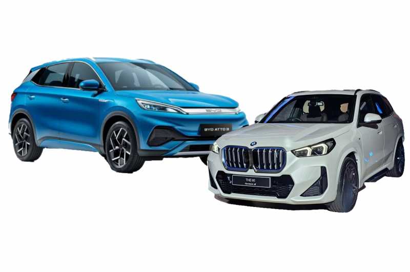 Komparasi BYD Atto 3 vs BMW iX1: Spek Mirip, Harga Beda 3 Kali Lipat! Komparasi BYD Atto 3 vs BMW iX1: Spek Mirip, Harga Beda 3 Kali Lipat!