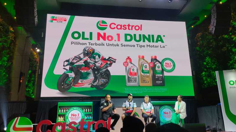 Castrol Hadirkan Oli Spek Tinggi, Digarap Bareng Pembalap MotoGP Castrol Hadirkan Oli Spek Tinggi, Digarap Bareng Pembalap MotoGP